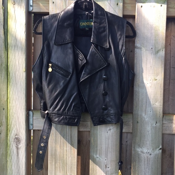 Vintage Danier Leather vest XS - Picture 4 of 7